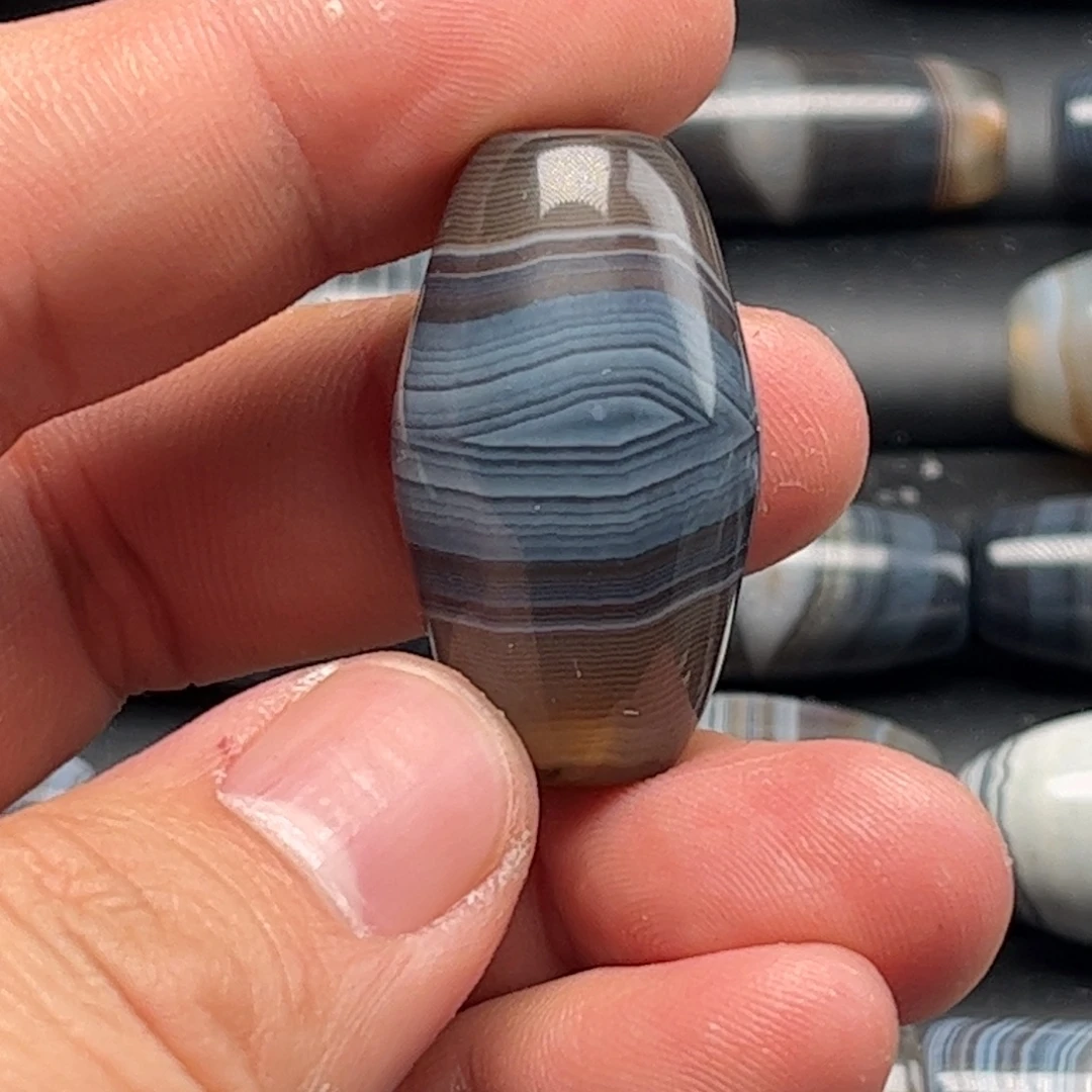 玛瑙/玉髓合金颈饰