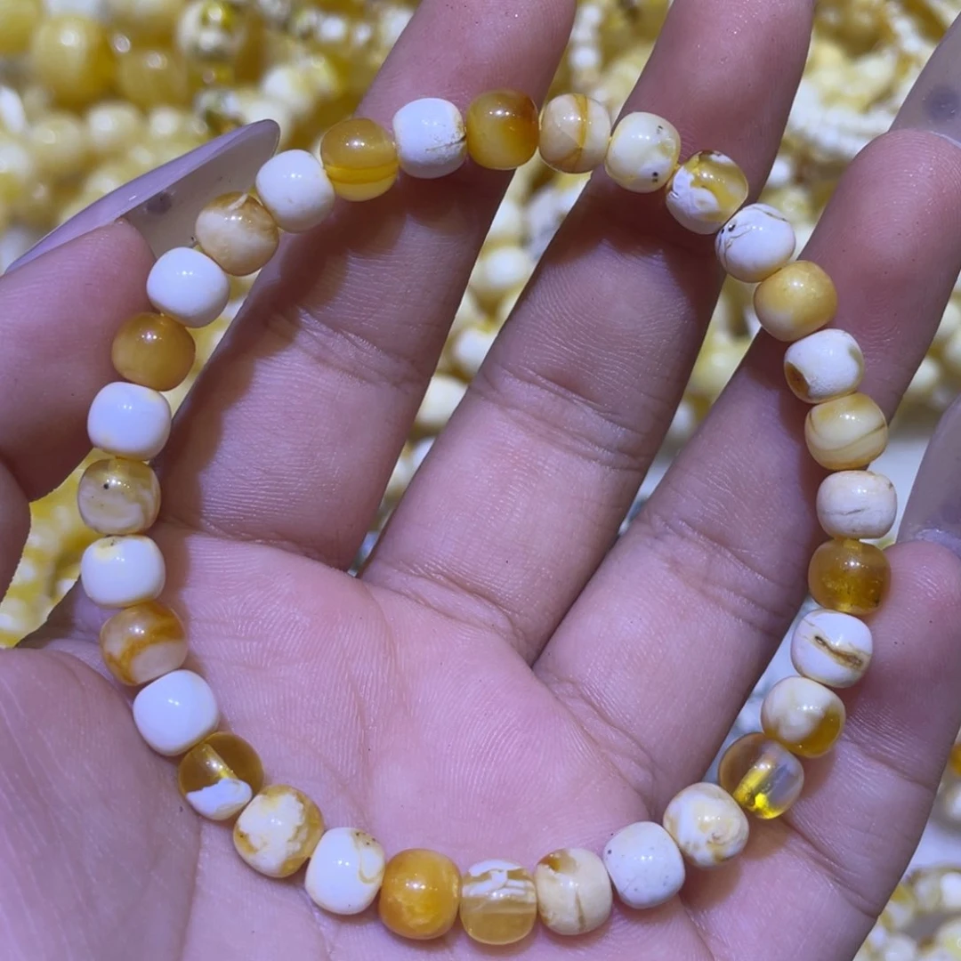 蜜蜡未镶嵌珠宝奇石6.5m