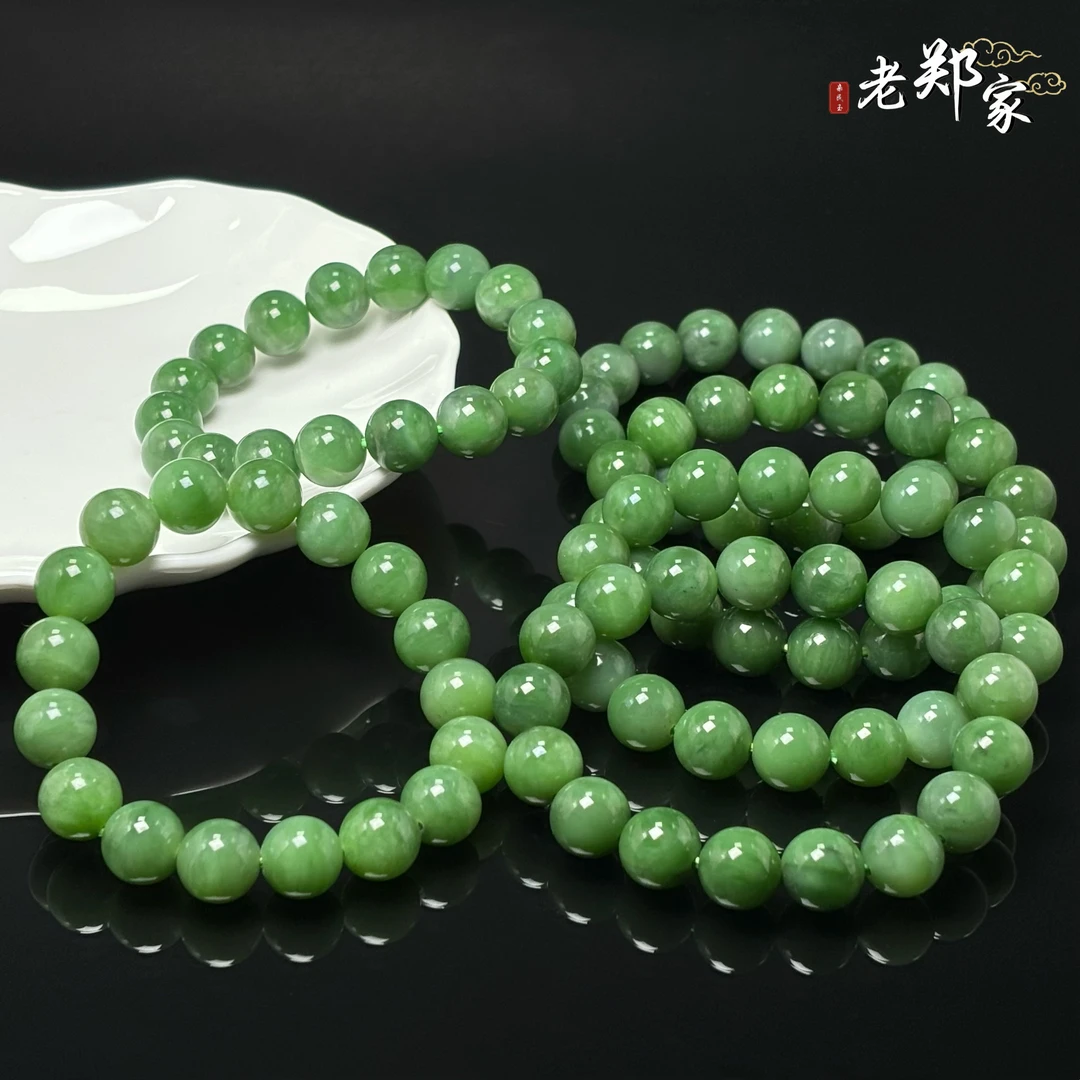 【老郑家】和田玉手串 多样性发一件 约12mm
