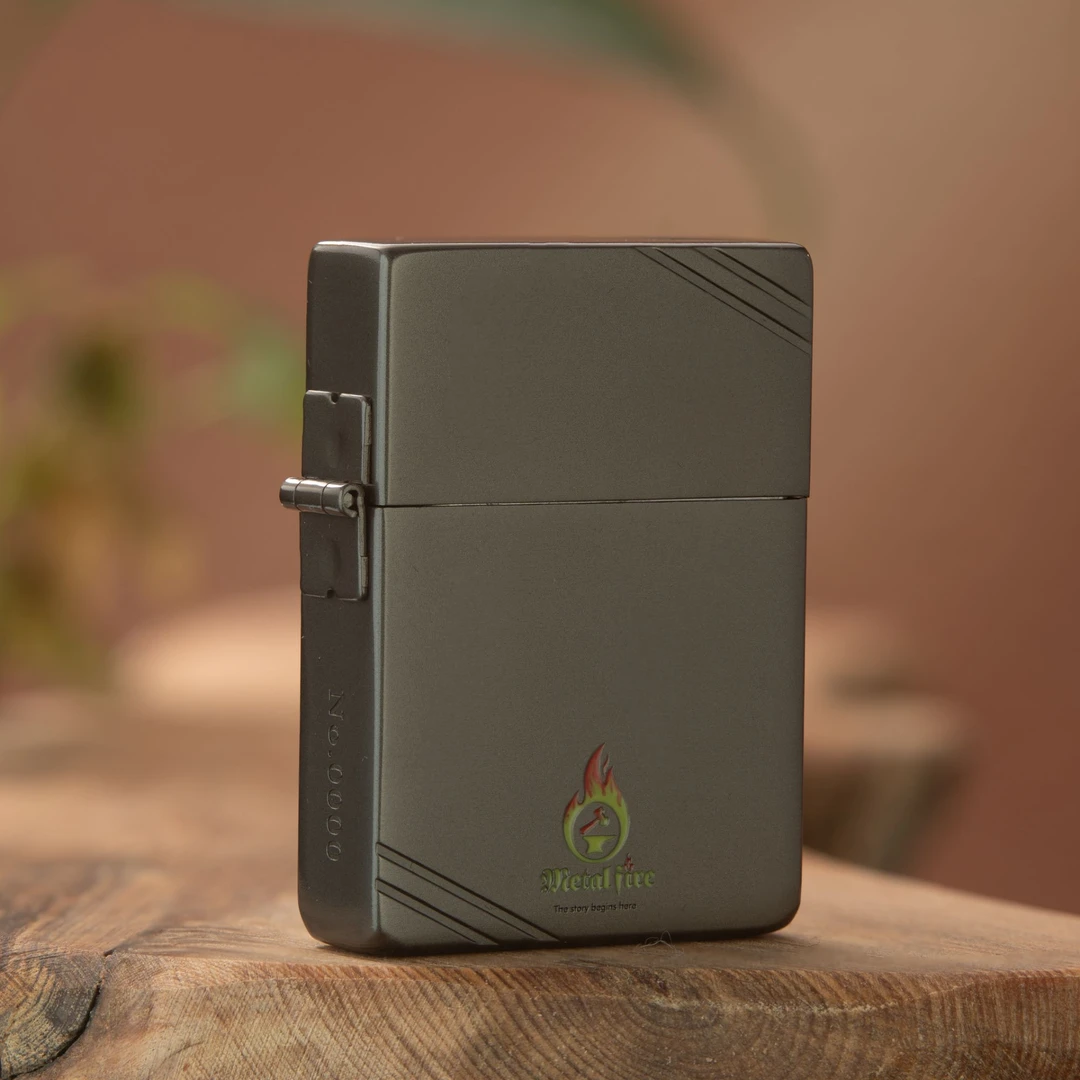 ZIPPO打火机 枪黑镀钛会员机 1935打火机 DYJ1