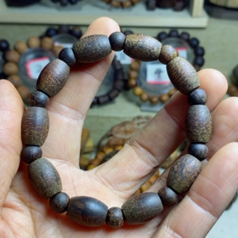 【闪购商品】贡木无事牌灼*定制手串