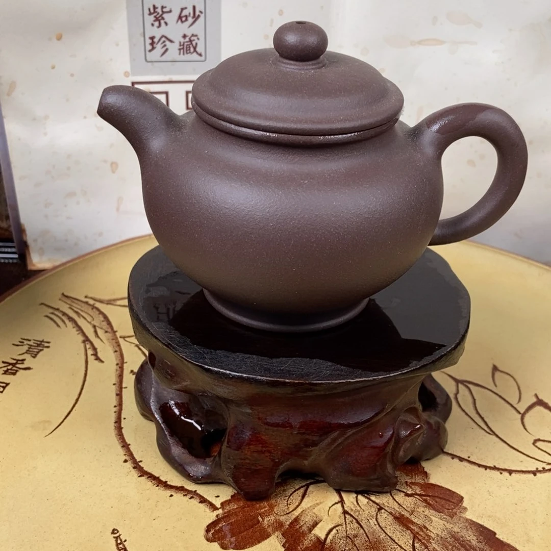 紫砂茶壶天青220 容量宜兴紫砂壶