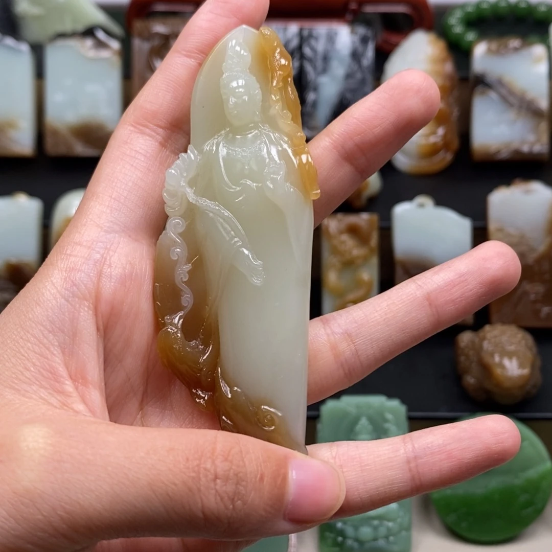 未镶嵌和田玉挂件