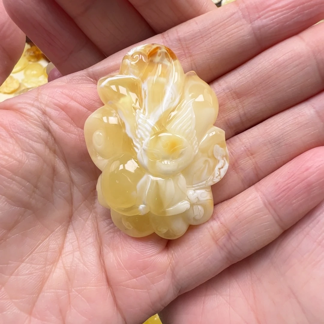 琥珀未镶嵌裸石蜜蜡