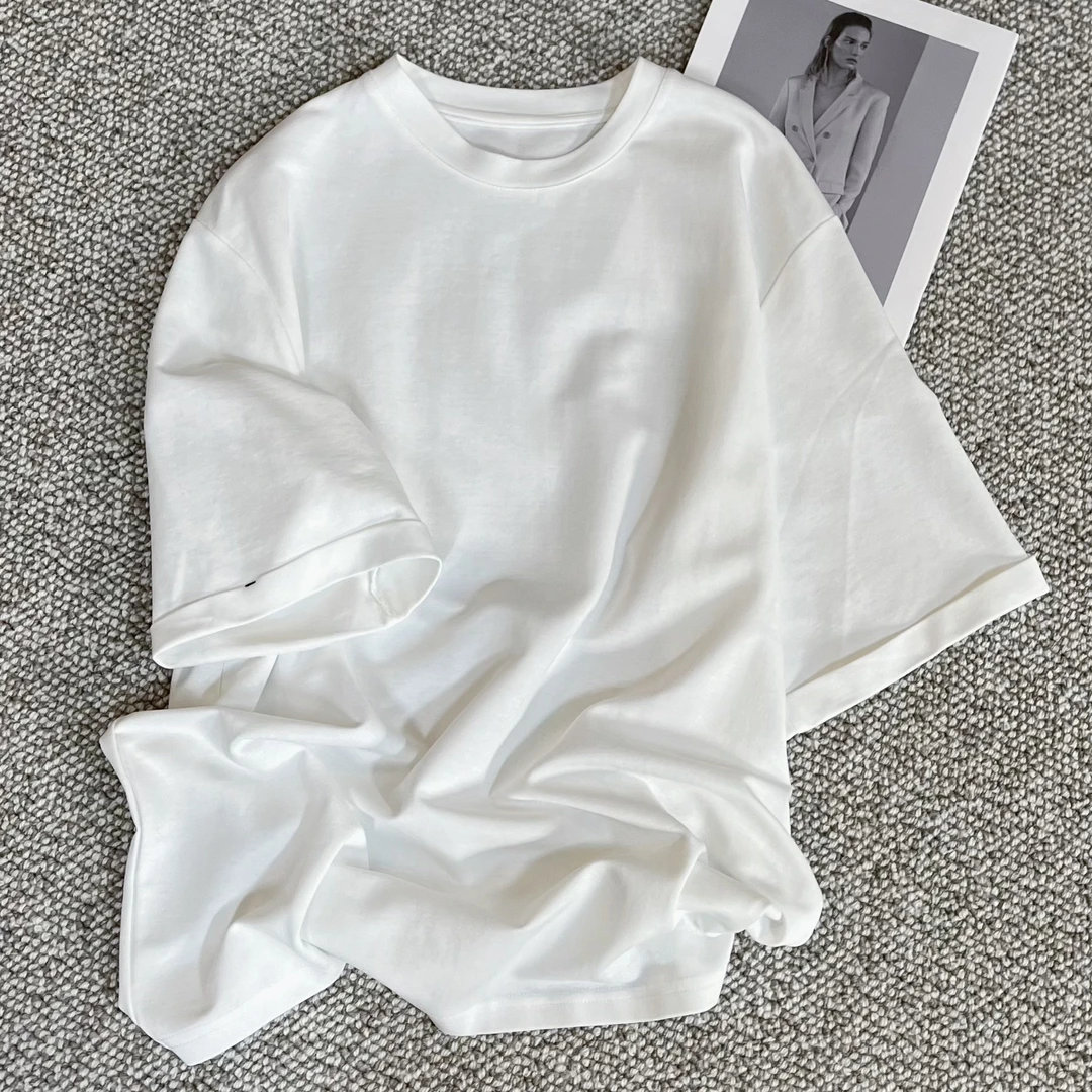 FY3177早春定制宽松休闲设计百搭时尚春季新款T恤