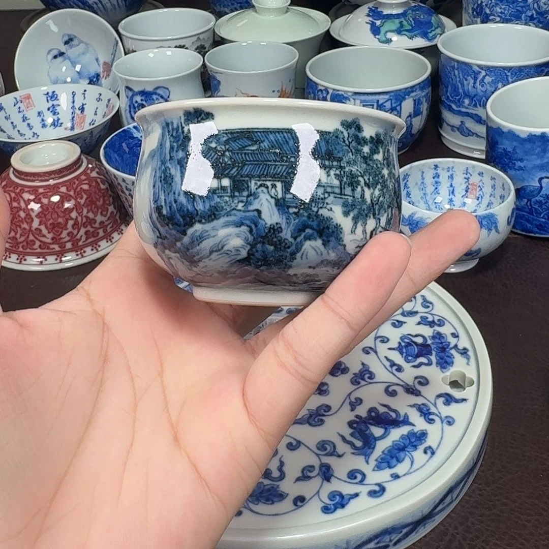 杯暖*现代景德镇陶瓷杯
