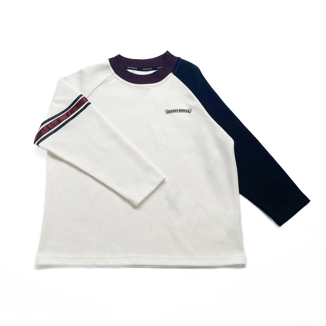 M 儿童休闲百搭时尚针织长袖T恤25A006305