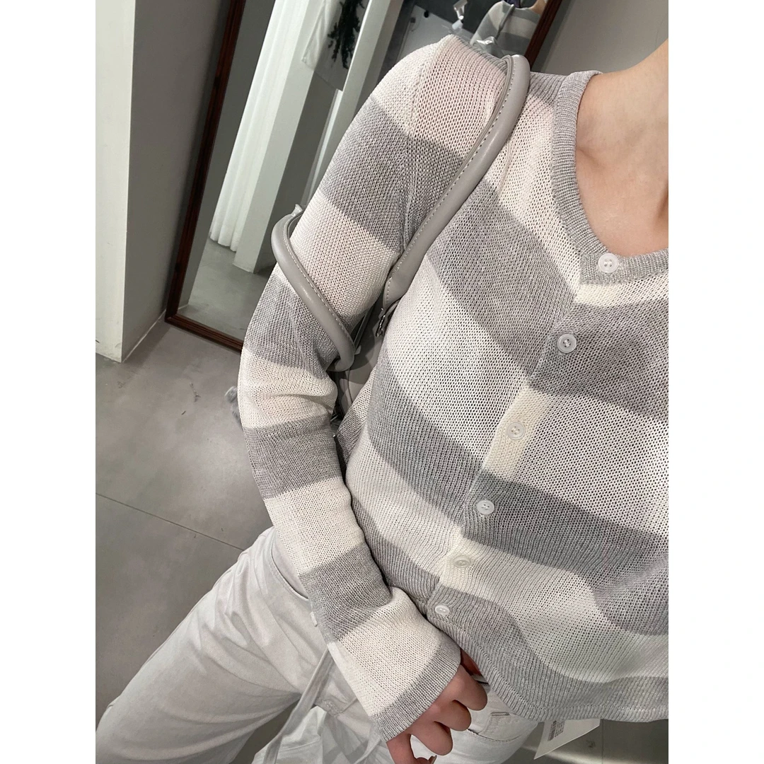 （王老急）7013条纹开衫