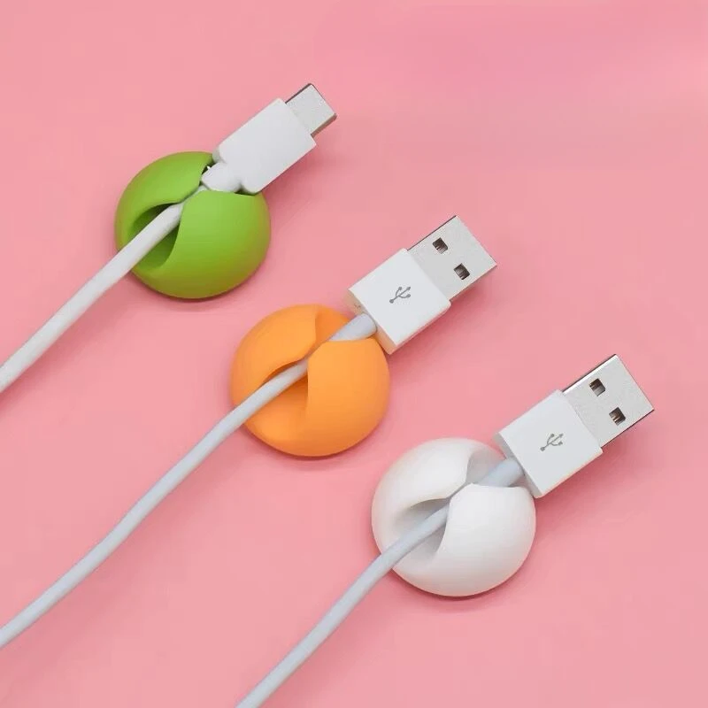 电线整理桌面固定器理线器数据线固线夹充电线鼠标线夹线扣卡线器