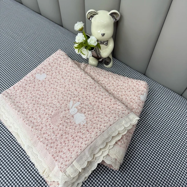 法式沐棉花边被罩