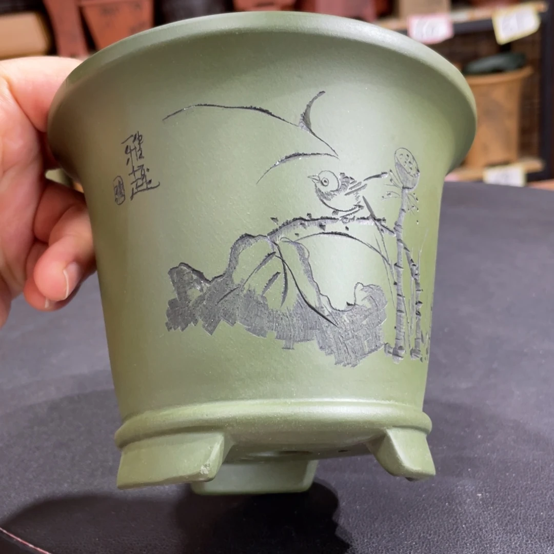 花盆紫砂紫砂花盆在这里