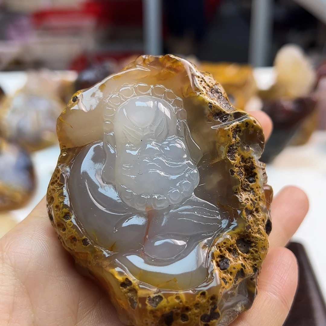 玛瑙/玉髓未镶嵌颈饰