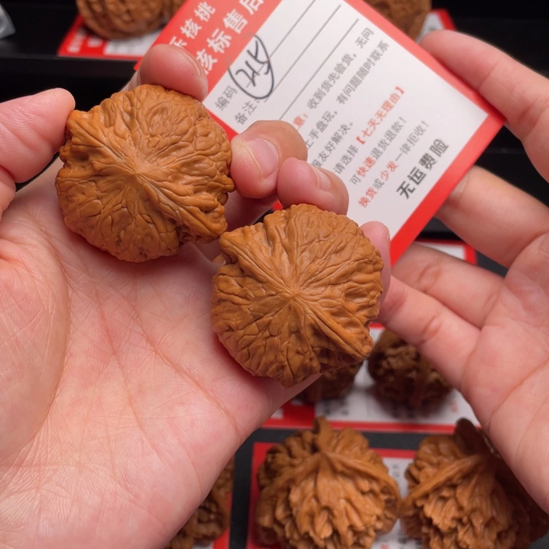 文玩核桃把件铁锤43