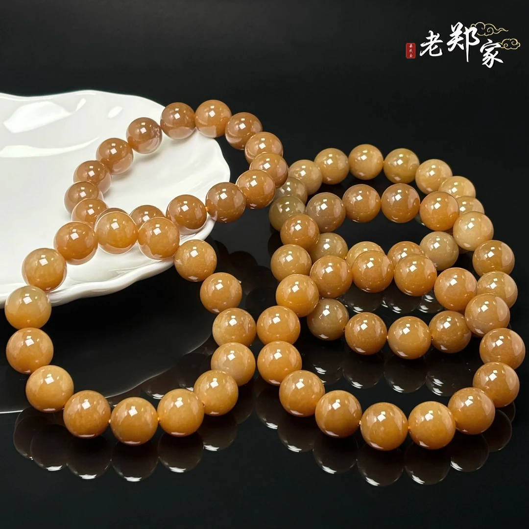 【老郑家】和田玉手串 多样性发一件 约13mm+