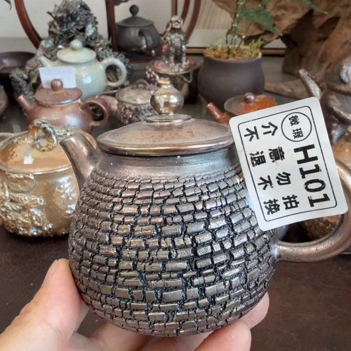 陶盘柴烧福利心哦多多