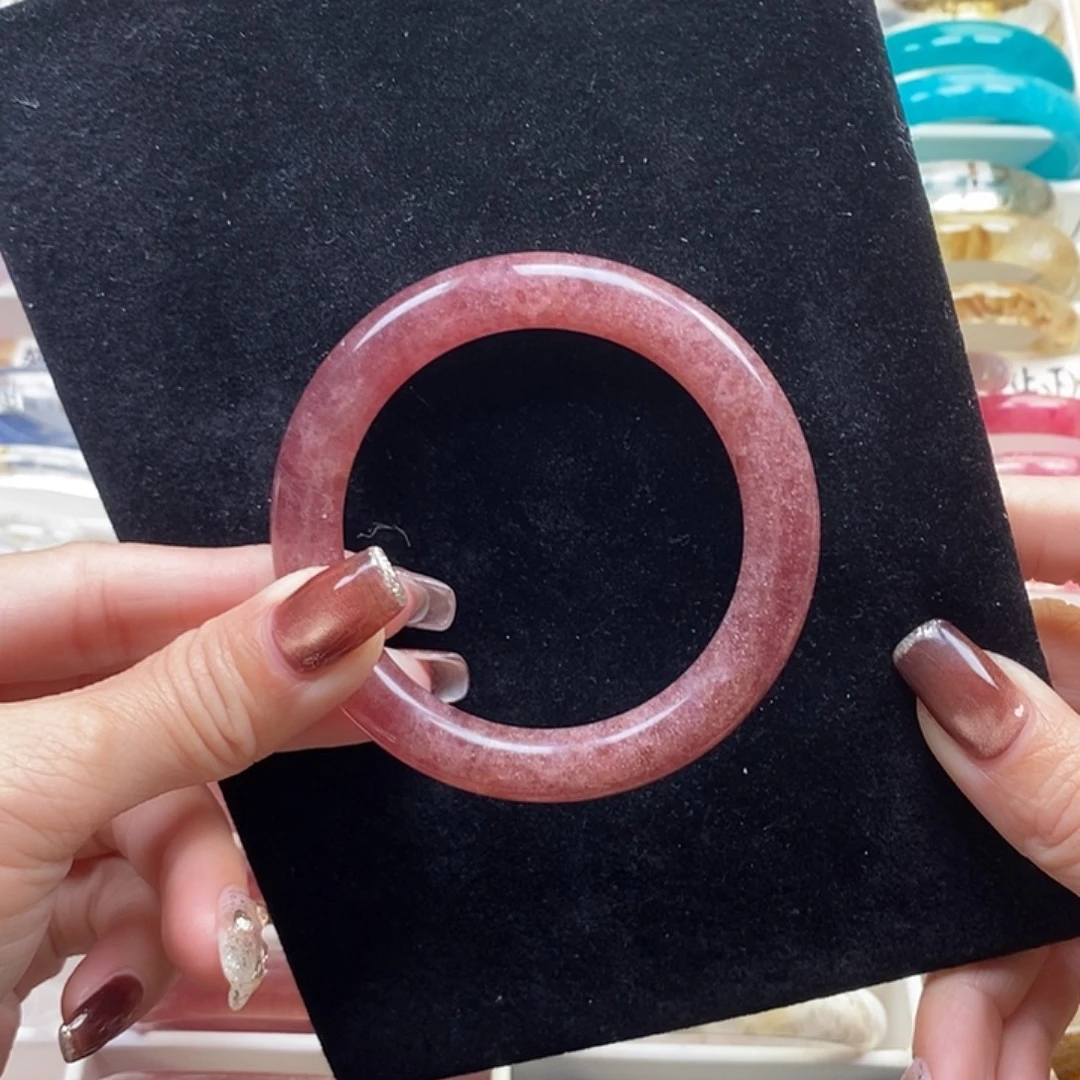 未镶嵌手镯水晶红草莓