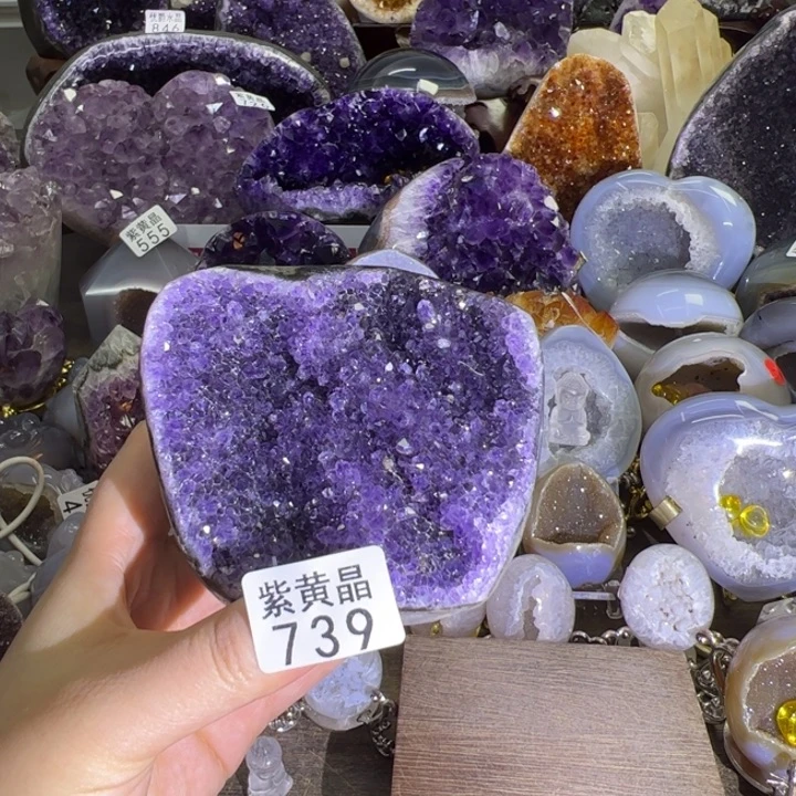 未镶嵌大型摆件（非配饰）紫晶739
