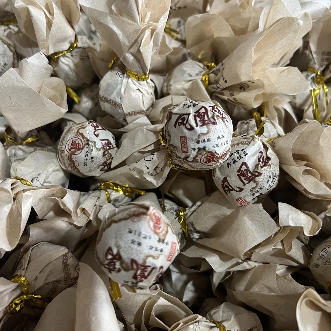 2024年 凤凰窝 生茶龙珠 头春头采（版纳茶区）