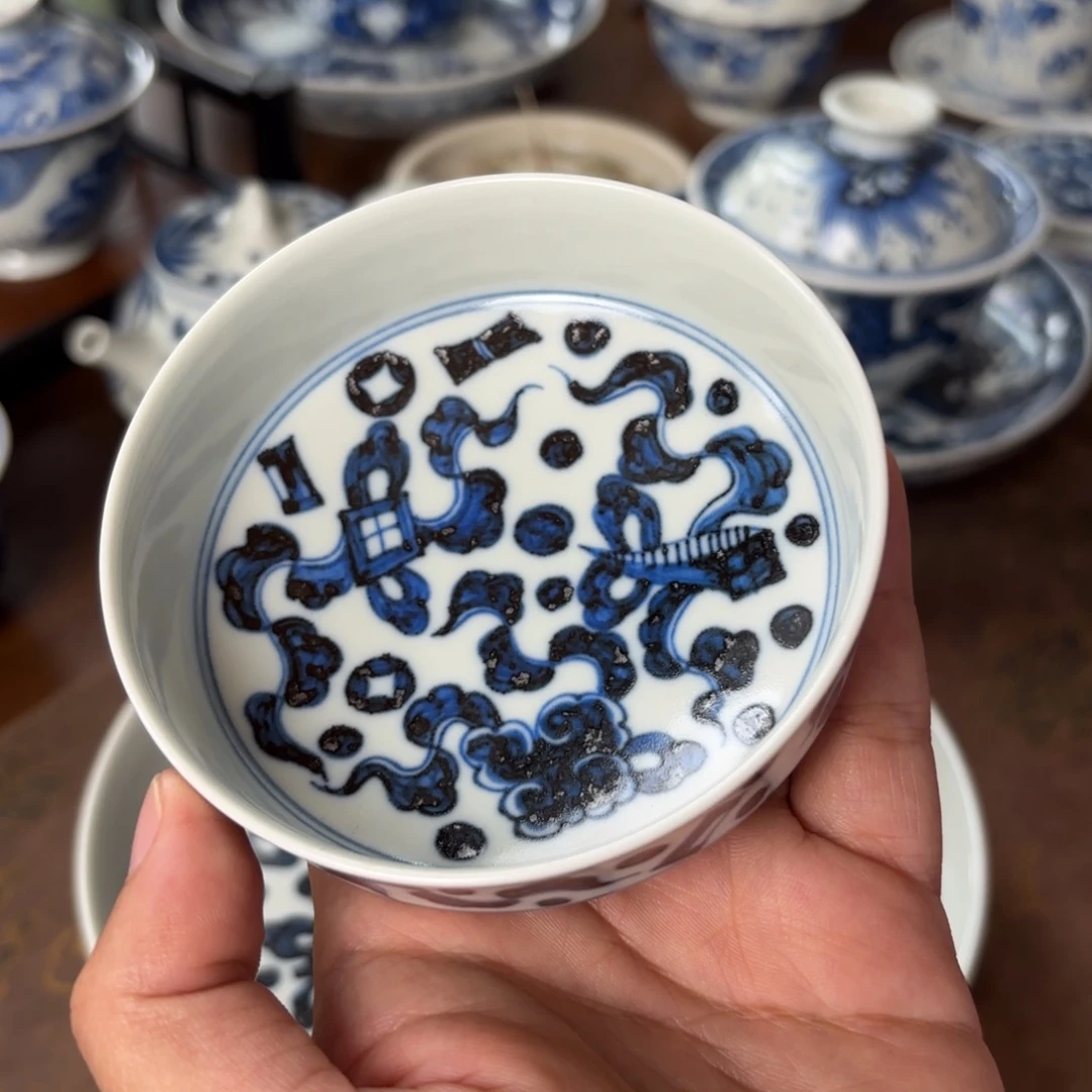 摆件景德镇手绘茶器