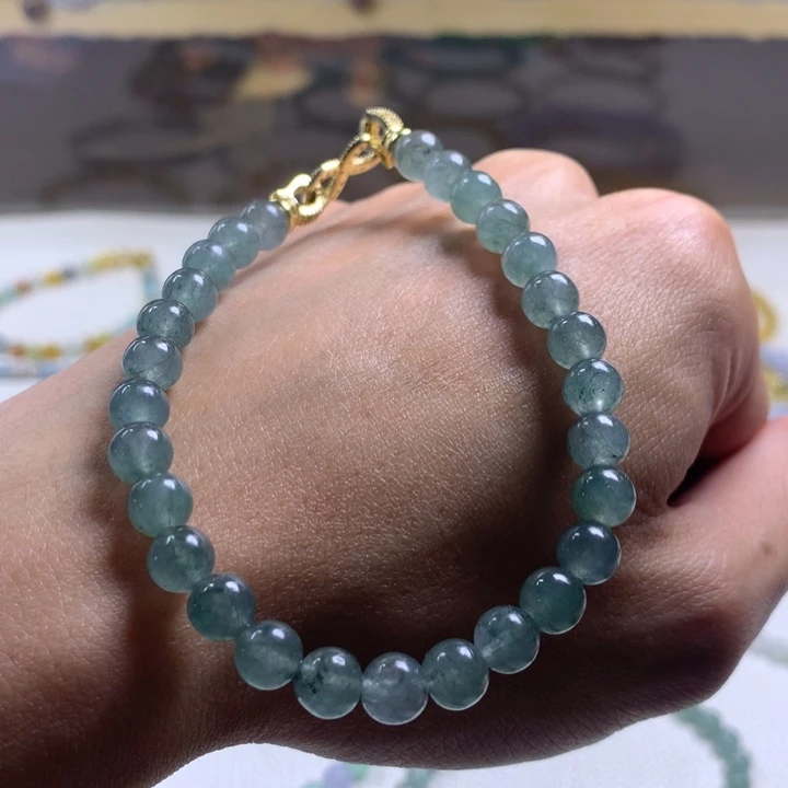 定制翡翠未镶嵌缅甸翡翠a货卡6.8