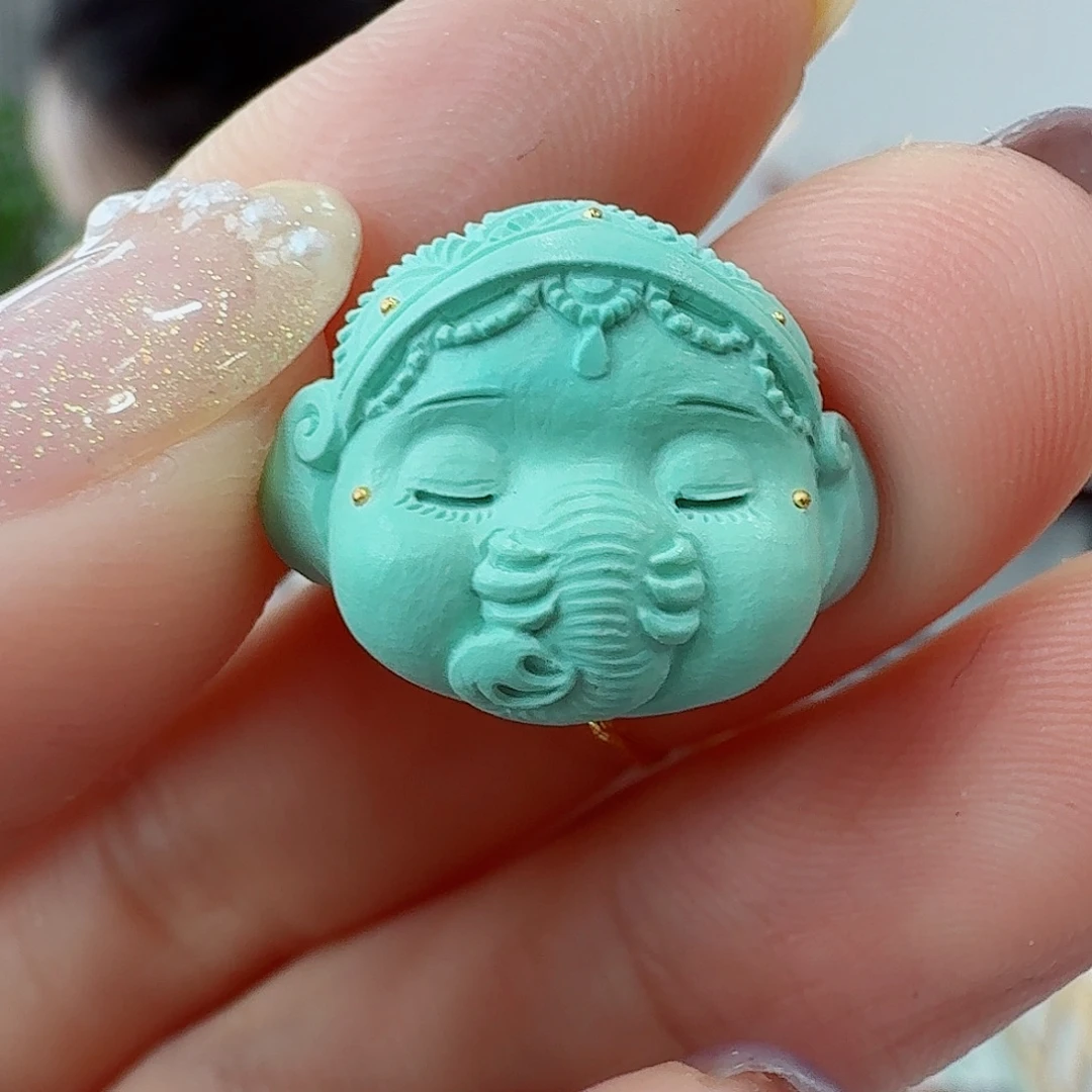 绿松石未镶嵌珠宝奇石