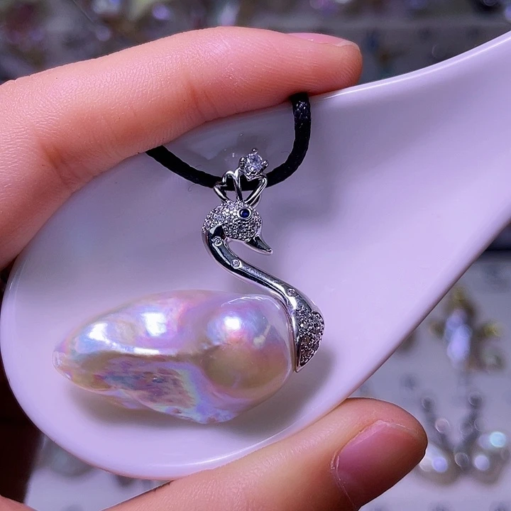 淡水珍珠合金颈饰18