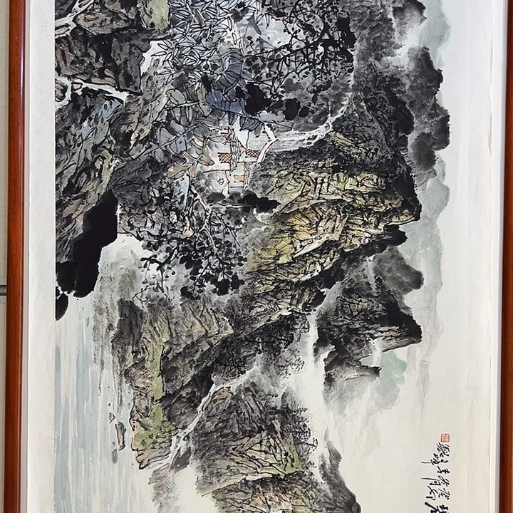 国画李文峰的作品