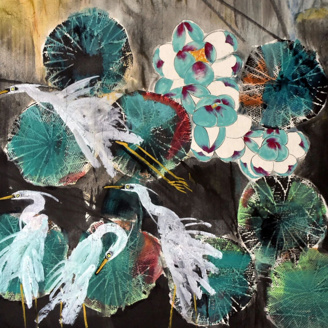 HM9329 朝露 95×89 纸本镜片 7.2平尺