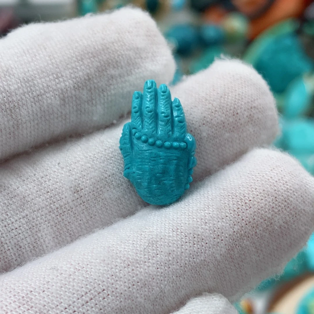 绿松石珠宝奇石未镶嵌