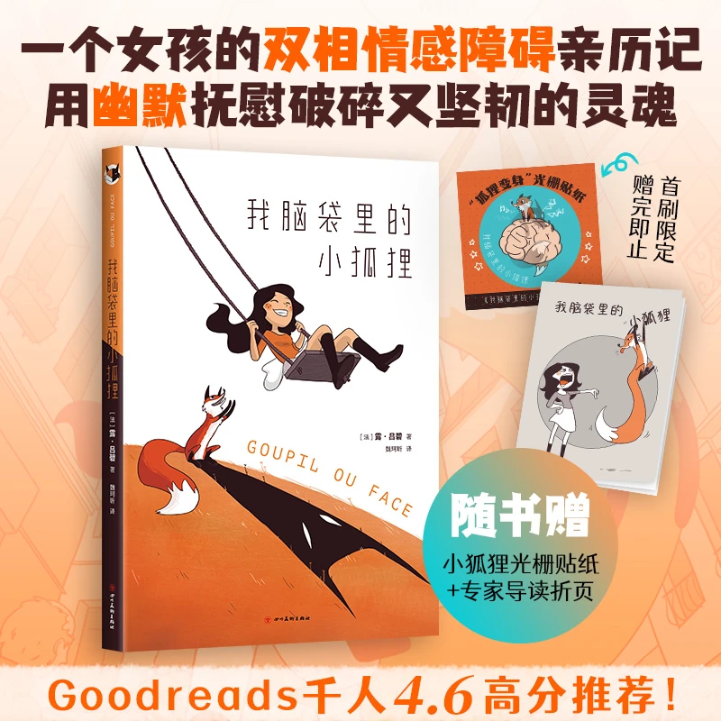 我脑袋里的小狐狸 一个女孩的双相情感障碍亲历记 刘旸教主推荐