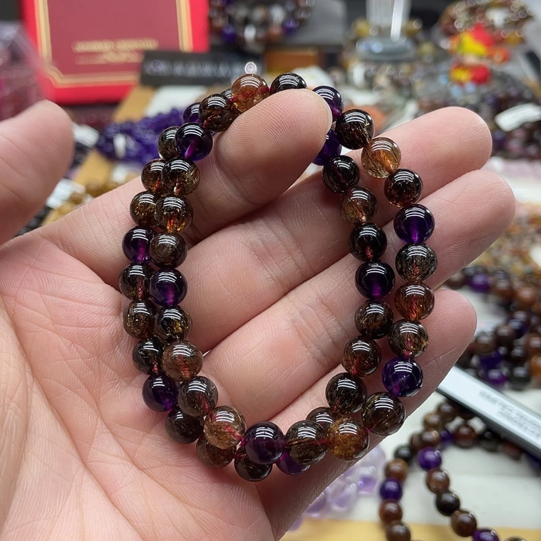 未镶嵌手链水晶多样性发货发一条