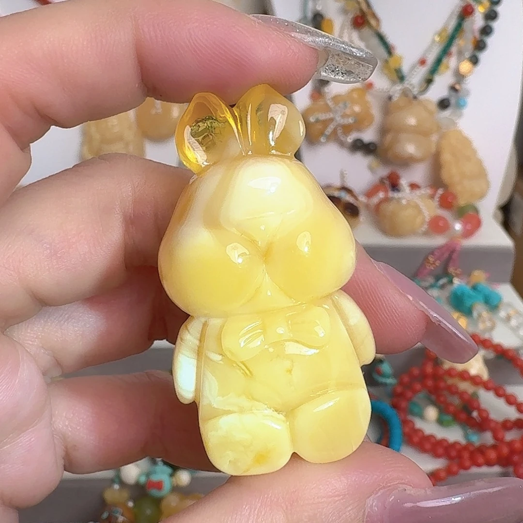 琥珀未镶嵌手链琥珀