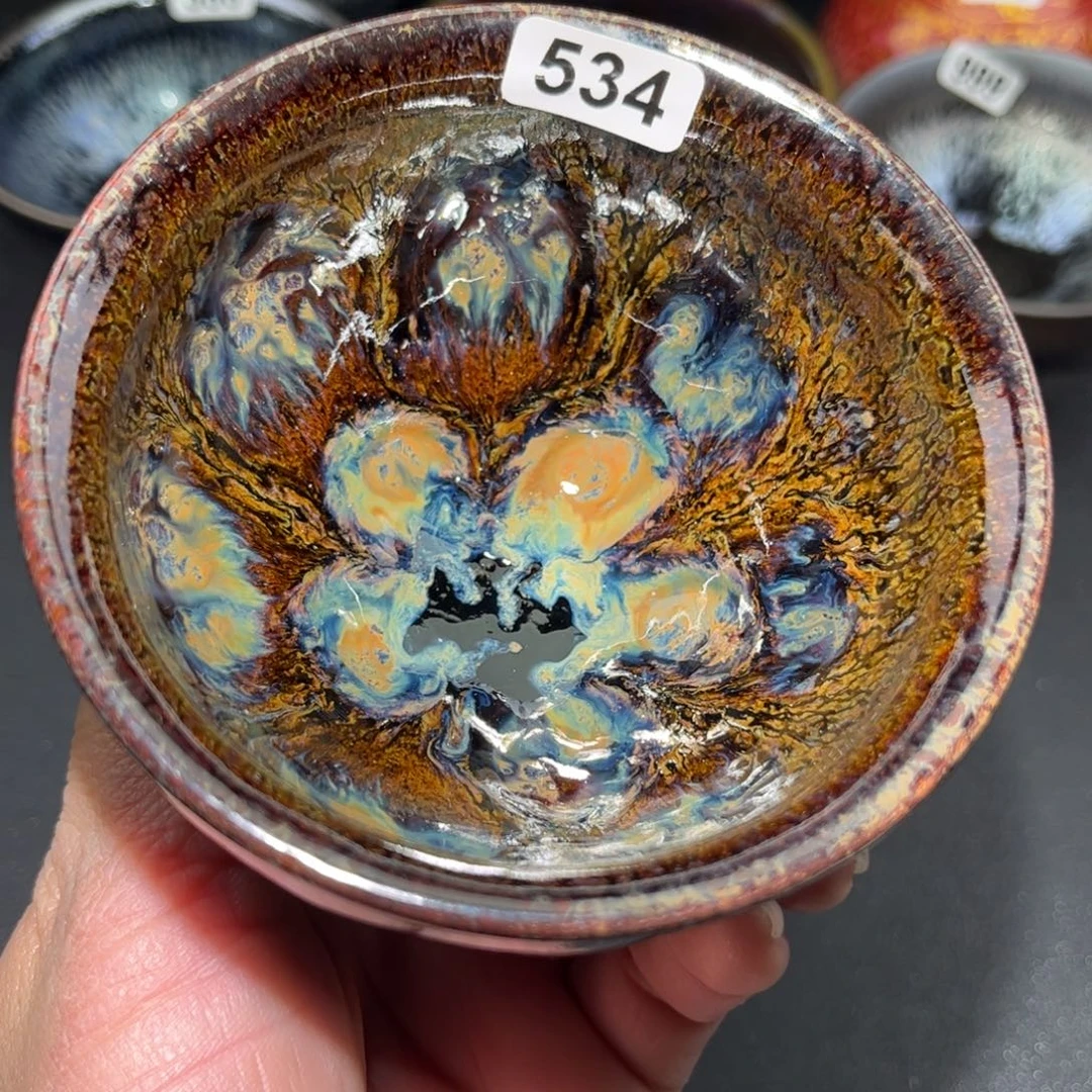 茶盏534 建盏盏单盏太好看了吧……