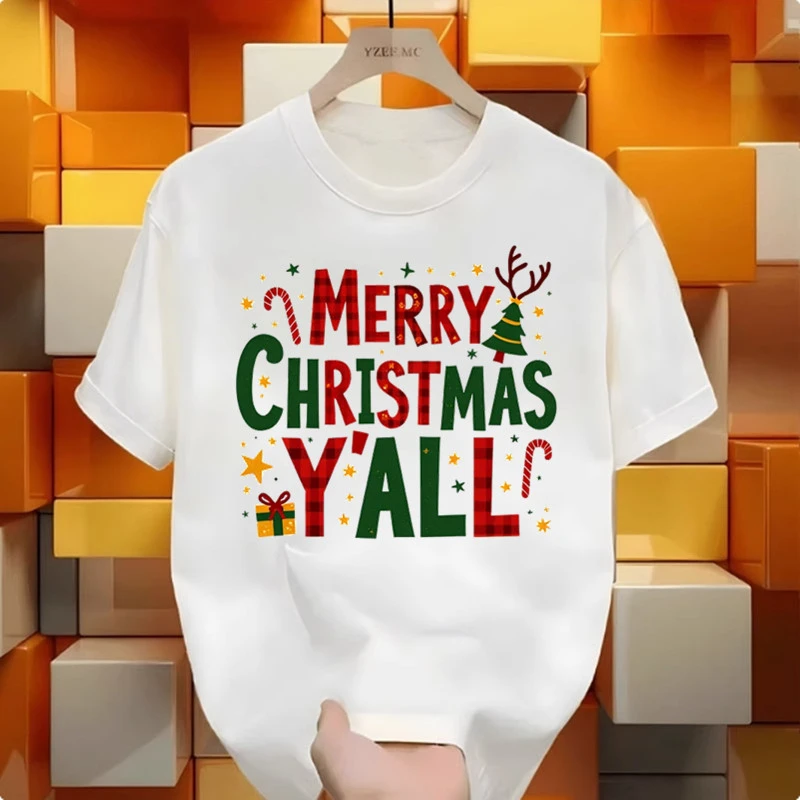 短袖t恤夏季日常宽松圆领韩版男女款印花设计师新美式T恤