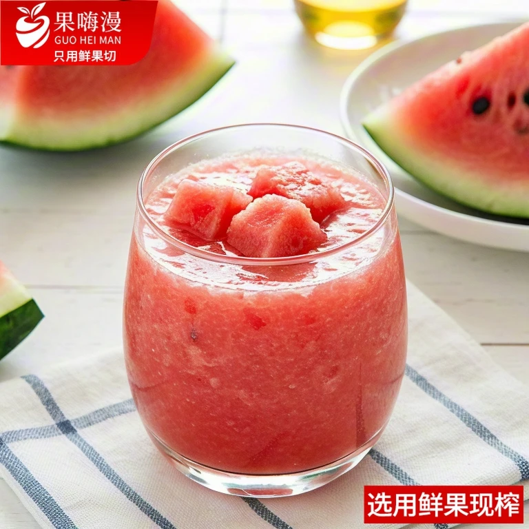 果切同城送【新鲜现榨】西瓜果汁500ml