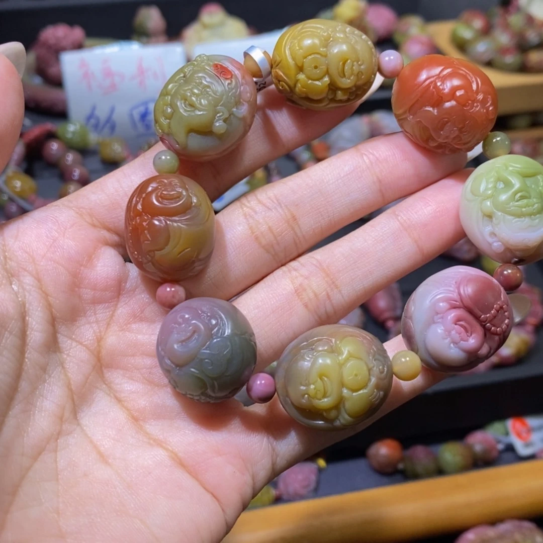 【闪购商品】玛瑙/玉髓手串未镶嵌盐源玛瑙