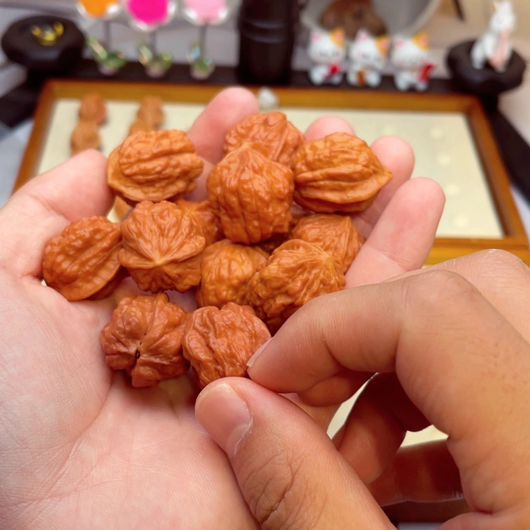 文玩核桃手串@**@蛤蟆头