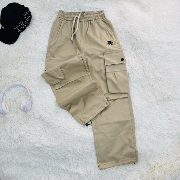 中大童1355刺绣RU工装裤春秋新款