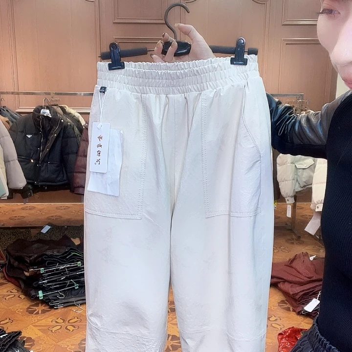 140……150斤皮羽绒裤