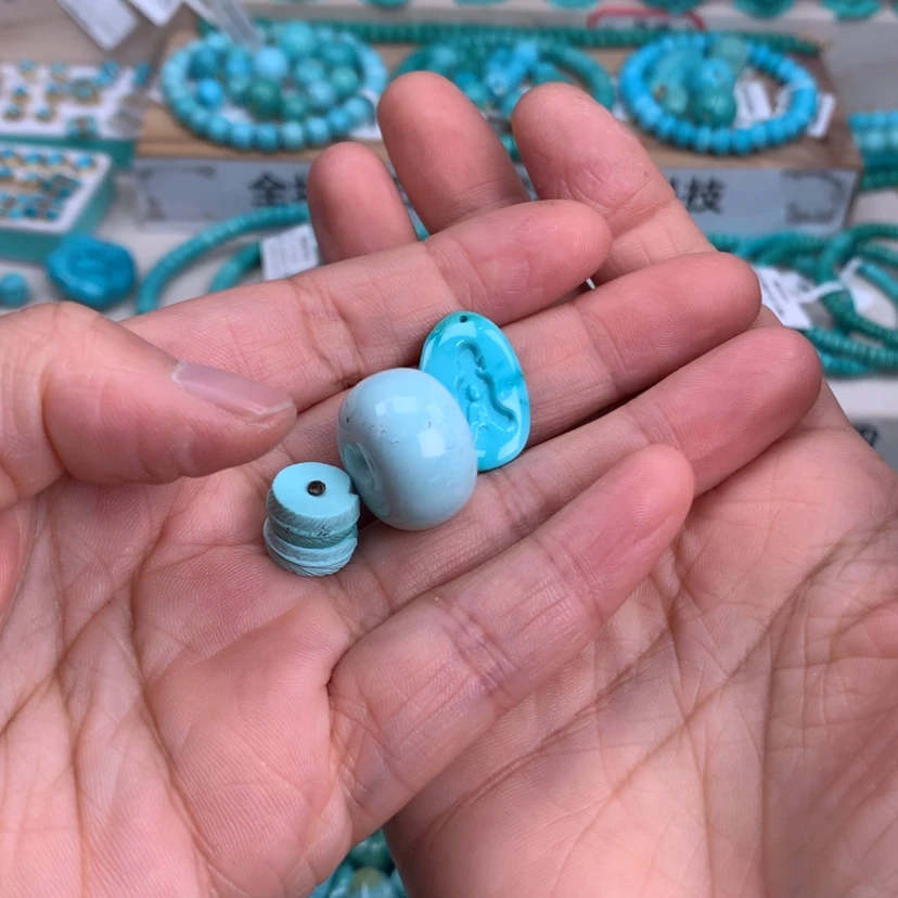 【闪购商品】绿松石未镶嵌配饰福