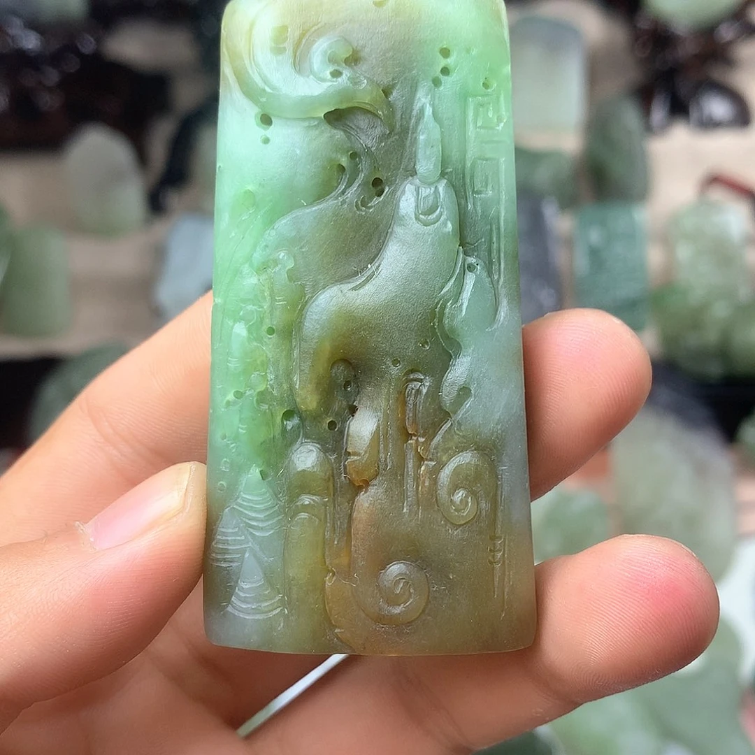 颈饰未镶嵌和田玉