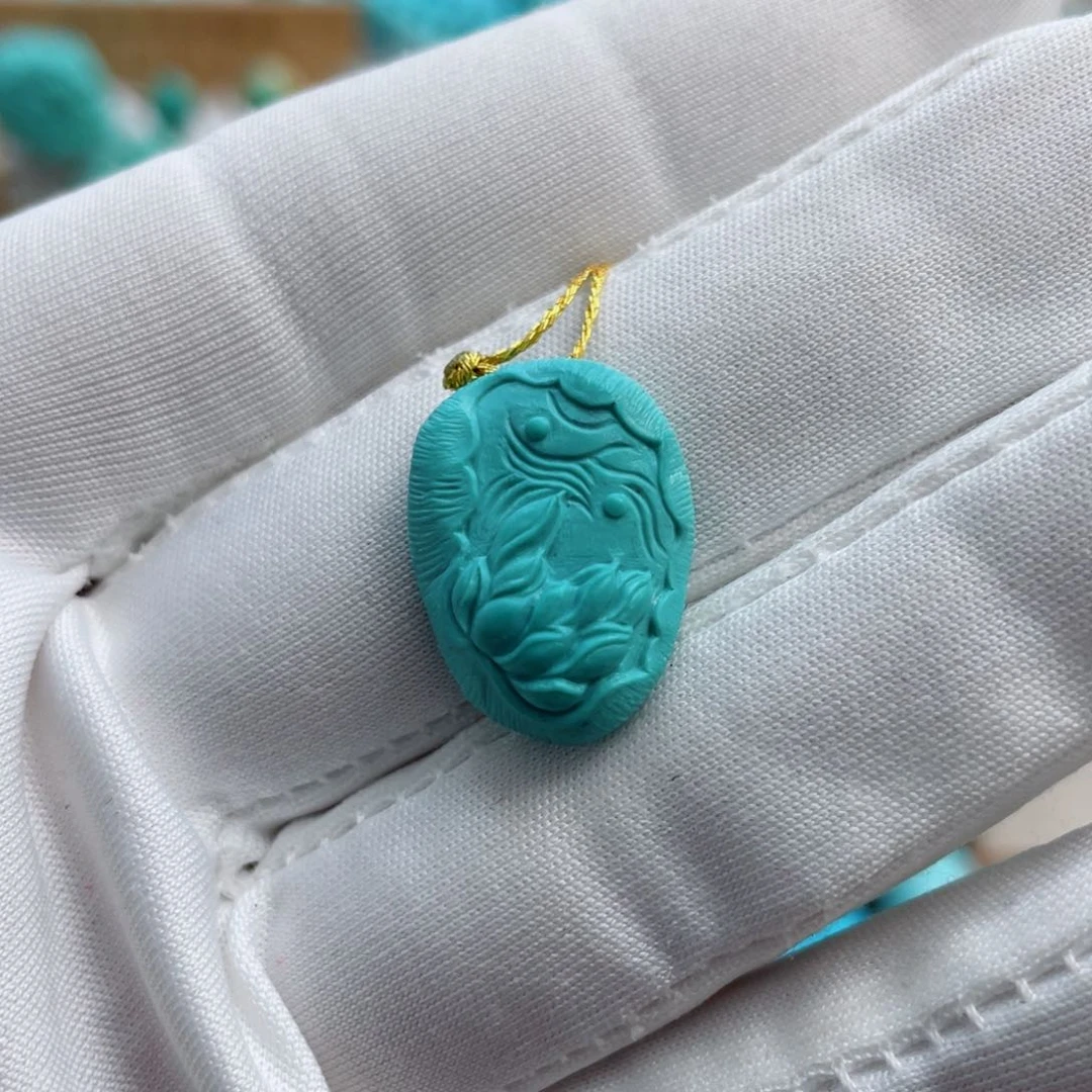 绿松石珠宝奇石未镶嵌