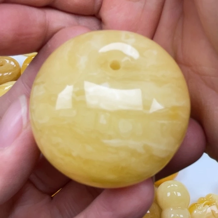 裸石蜜蜡未镶嵌蜜蜡公主扣