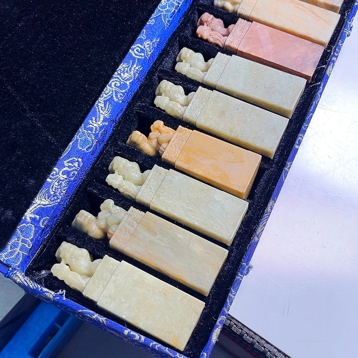 寿山石印石平*今天我也很