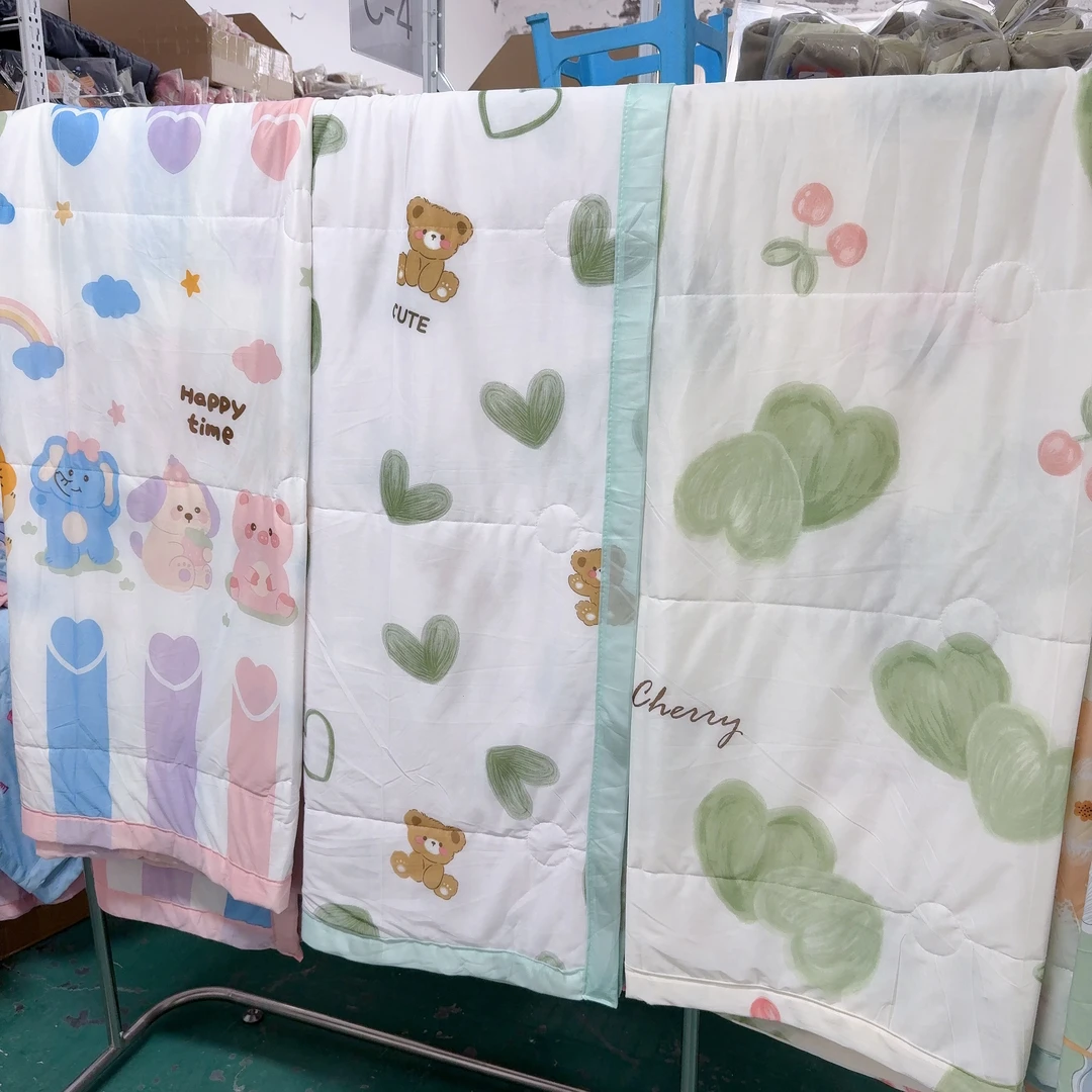 柠檬树，夏季凉感冰丝夏凉被，高品质亲肤空调被200*220