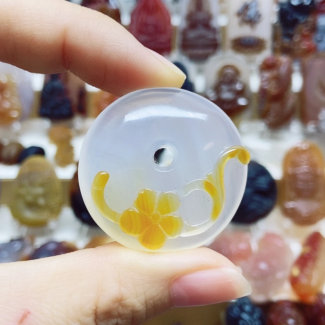 玛瑙/玉髓未镶嵌颈饰