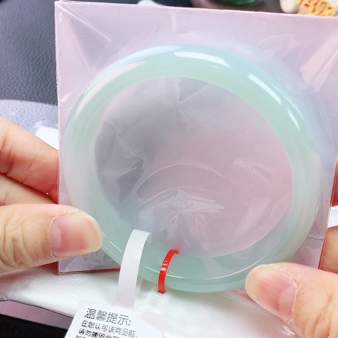 未镶嵌手镯翡翠58圈