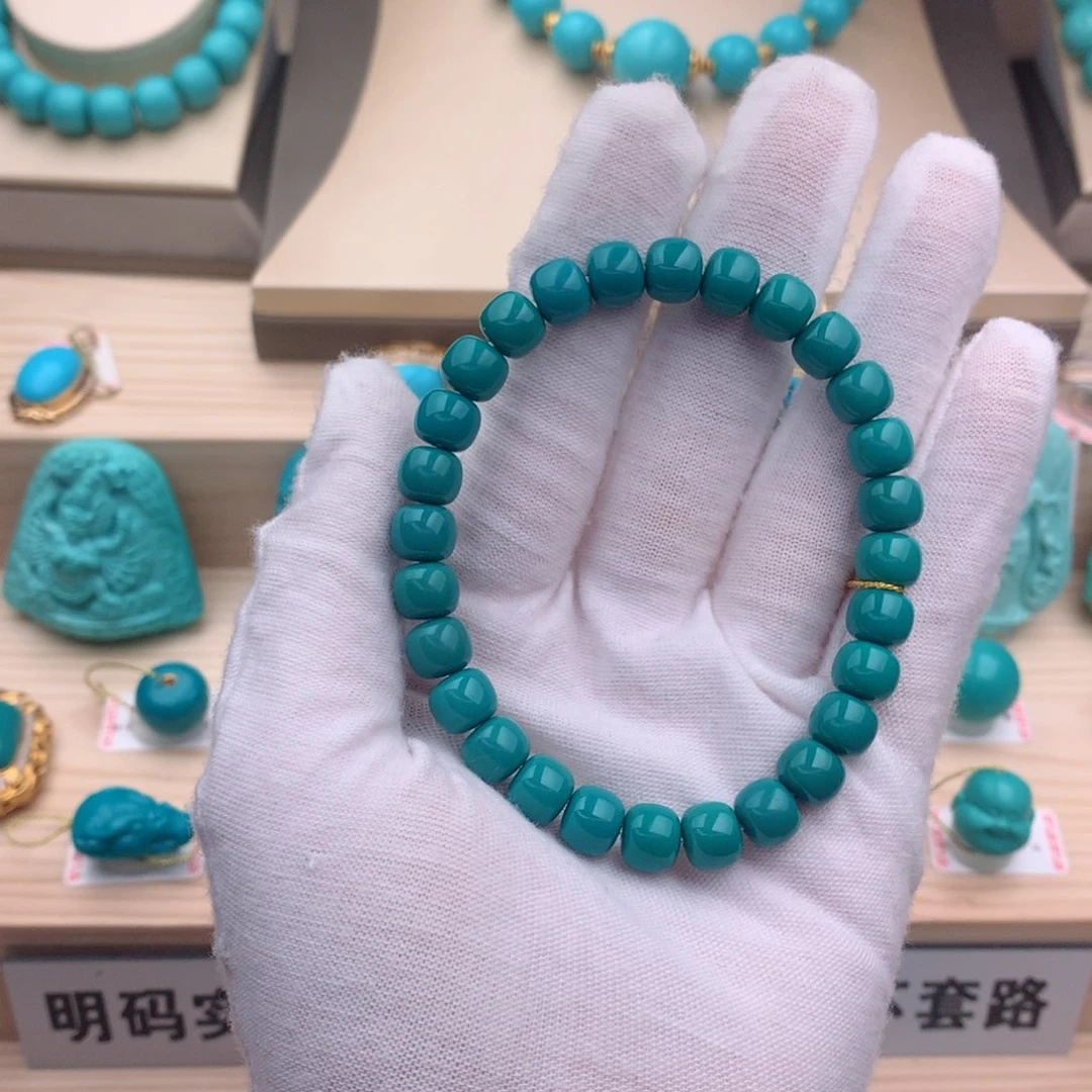 绿松石珠宝奇石未镶嵌