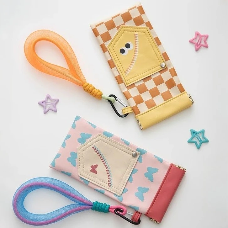 新款原创可爱多巴胺眼镜袋简约抗压便携可挂包太阳墨镜收纳包袋