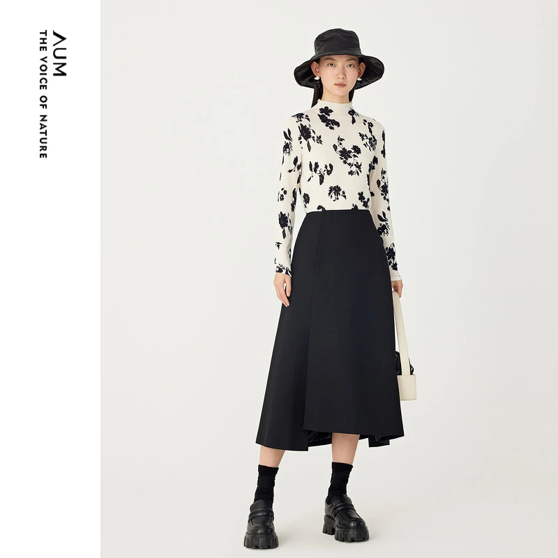 AUM/噢姆【新年红品】AUM/噢姆休闲时尚保暖毛针织衫M1DE4SE4M